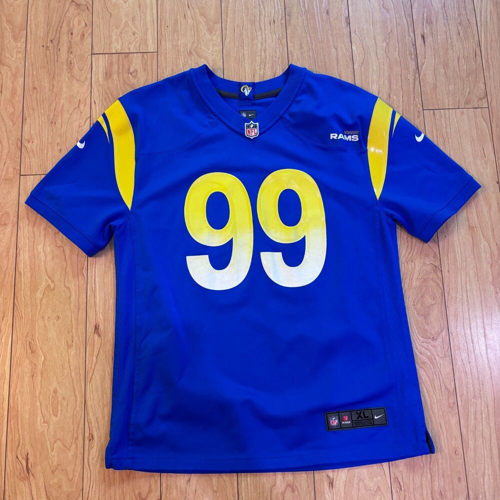 Aaron Donald Los Angeles Rams Nike Youth NFL Jersey Blue Size XL